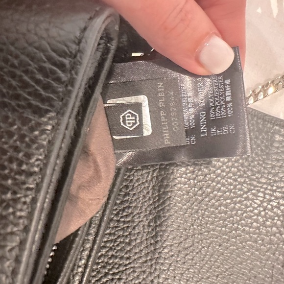 Philipp Plein shoulder bag w/ Black Crystal Skull - Picture 5 of 10